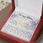 To My Mom Interlocking Hearts Everlasting Love Pendant