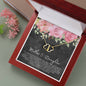 Mother and Daughter Interlocking Hearts Everlasting Love Necklace
