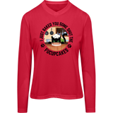 I Just Baked You Some Shut the FUCUPCAKES Women's Zone Long Sleeve Tee