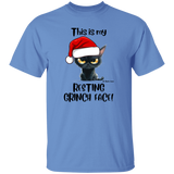 Resting Grinch Face Men's 100% Cotton T-Shirt