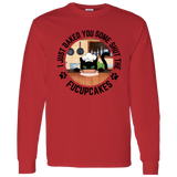 I Just Baked You Some Shut the FUCUPCAKES Men's 100% Cotton Long Sleeve T-Shirt