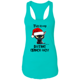 Resting Grinch Face Women's Racerback Tank