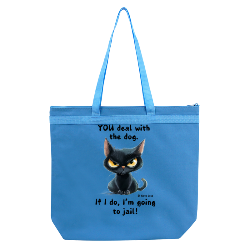 YOU deal with the dog... Liberty Bags Melody Large Tote