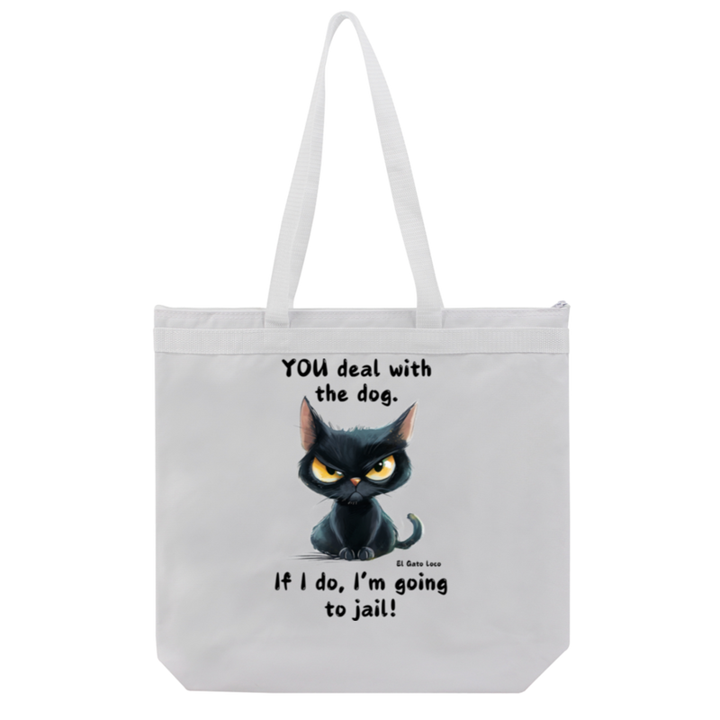 YOU deal with the dog... Liberty Bags Melody Large Tote
