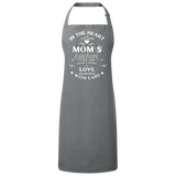 Mom's Kitchen with Love Cooking Apron