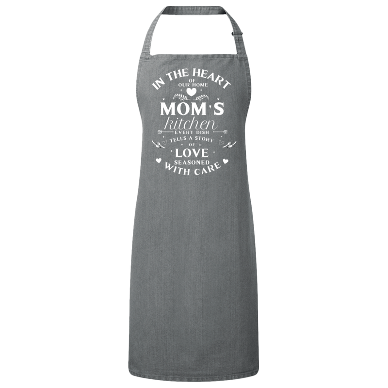 Mom's Kitchen with Love Cooking Apron