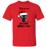 Resting Grinch Face Men's 100% Cotton T-Shirt
