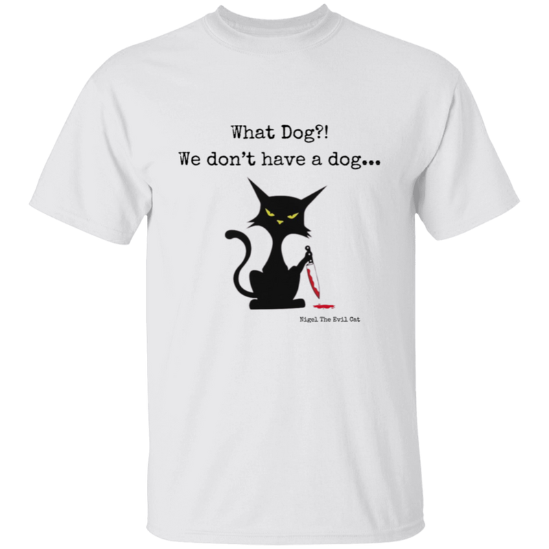 What dog?! Men's 100% Cotton T-Shirt