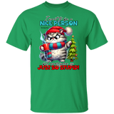 I Want to Be a Nice Person Men's 100% Cotton T-Shirt