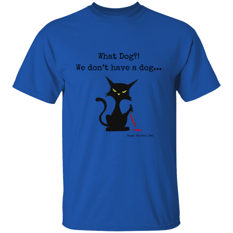 What dog?! Men's 100% Cotton T-Shirt