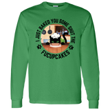 I Just Baked You Some Shut the FUCUPCAKES Men's 100% Cotton Long Sleeve T-Shirt