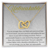 Unbreakable Interlocking Hearts Necklace