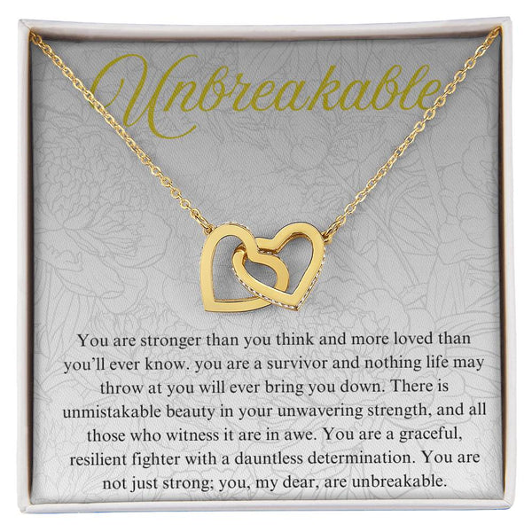 Unbreakable Interlocking Hearts Necklace